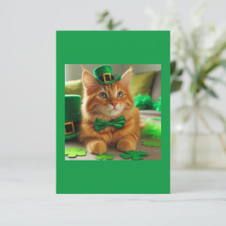 Patty's Day Orange Tabby