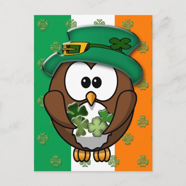 Patty's Day Postkarte (Vorderseite)