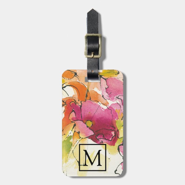 Pattys Pflaume Gepäckanhänger (Vorderseite vertikal)