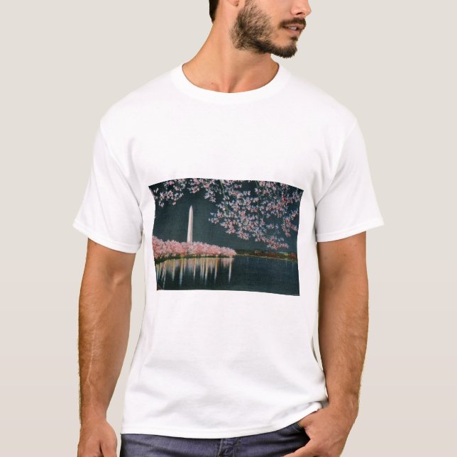 PAU42 Washington an Night.tif T-Shirt (Vorderseite)