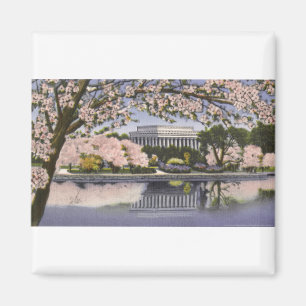 PAU44 Lincoln Memorial.tif Magnet