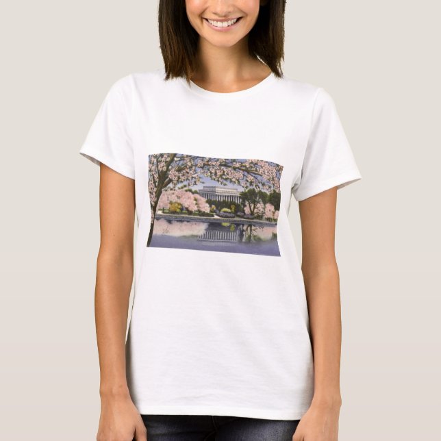 PAU44 Lincoln Memorial .tif T-Shirt (Vorderseite)