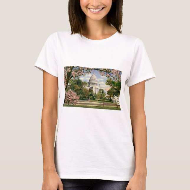 PAU46 US Capitol.tif T-Shirt (Vorderseite)