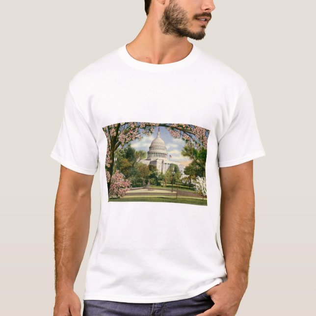 PAU46 US Capitol.tif T-Shirt (Vorderseite)