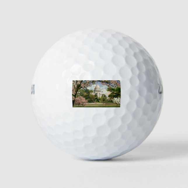 PAU46 US-Hauptstadt.tif Golfball (Vorderseite)