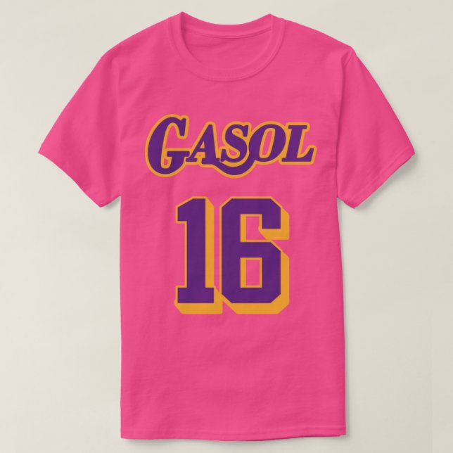Pau Gasol Remüth Jersey Tribute T-Shirt (Design vorne)