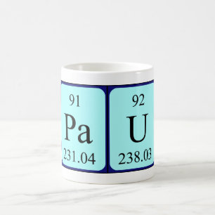 Pau Periodenname Tasse