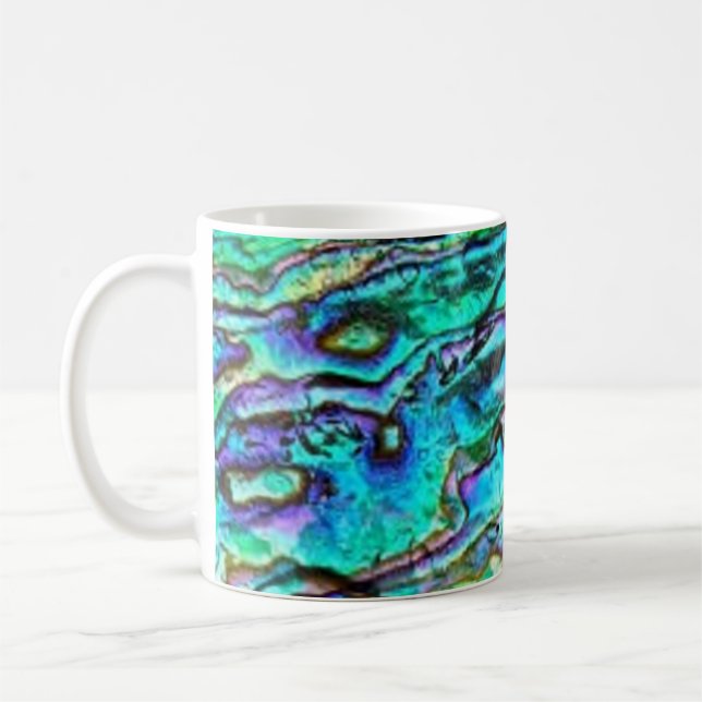 Paua Muschel Abalone Tasse (Links)