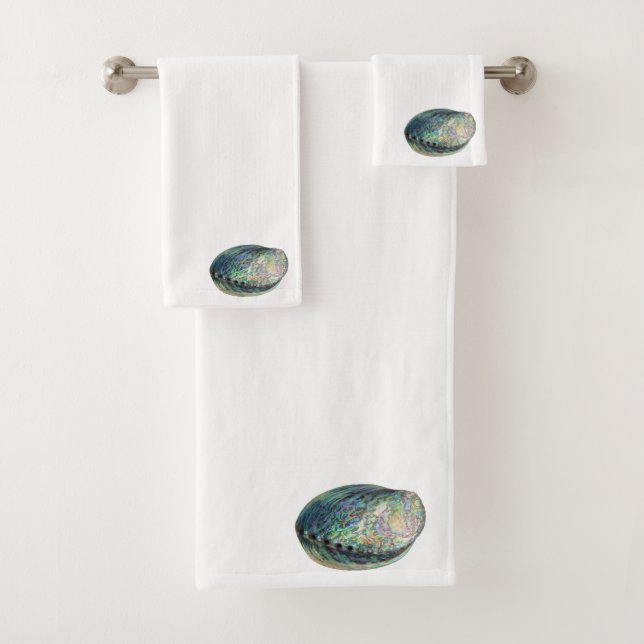 Paua Muschel Handtuch Set (Insitu)