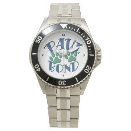 Paul Bond - 100 M wasserdicht + Edelstahl -.- Armbanduhr