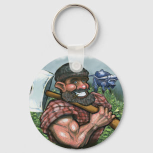 Paul Bunyan Schlüsselanhänger