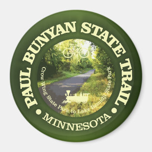 Paul Bunyan Staat Trail (Fahrrad c) Magnet