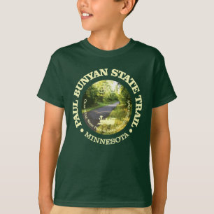 Paul Bunyan Staat Trail (Fahrrad c) T-Shirt