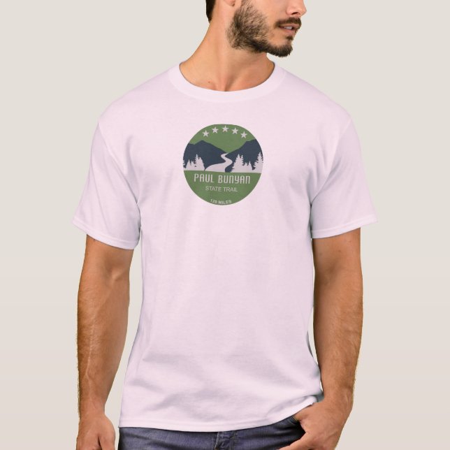 Paul Bunyan Staat Trail T-Shirt (Vorderseite)