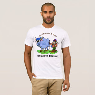 Paul Bunyan und Babe Minnesota Homeboy T - Shirt