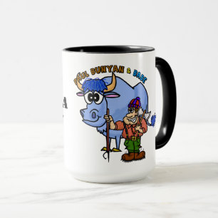 Paul Bunyan und Babe Minnesota Homeboy Tasse Ver.2