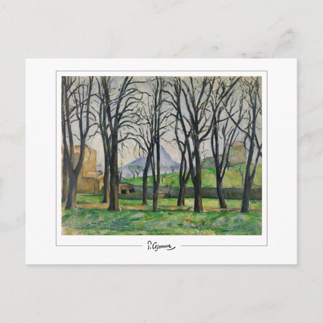 Paul Cézanne #12 - Fine Art Postkarte (Vorderseite)