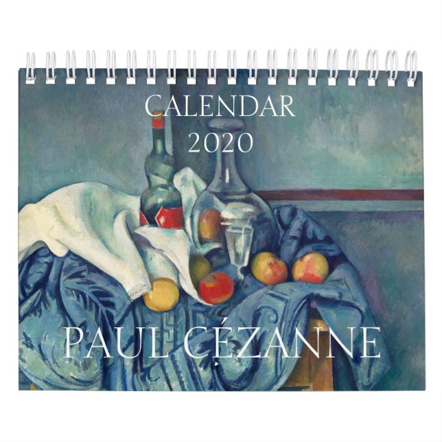 PAUL CÉZANNE 2020 FINE ART CALENDAR KALENDER (Titelbild)