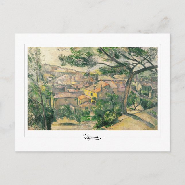 Paul Cézanne #246 - Fine Art Postkarte (Vorderseite)