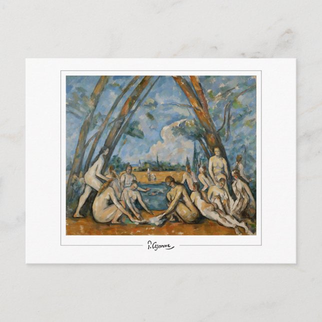 Paul Cézanne #31 - Fine Art Postkarte (Vorderseite)