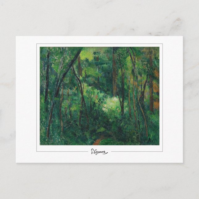 Paul Cézanne #37 - Fine Art Postkarte (Vorderseite)