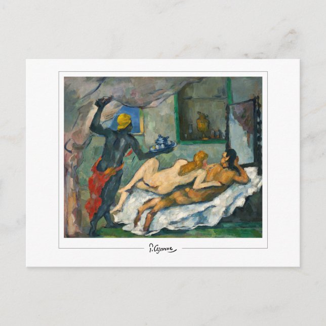 Paul Cézanne #46 - Fine Art Postkarte (Vorderseite)