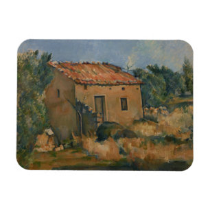 Paul Cezanne - Abandoned House Magnet