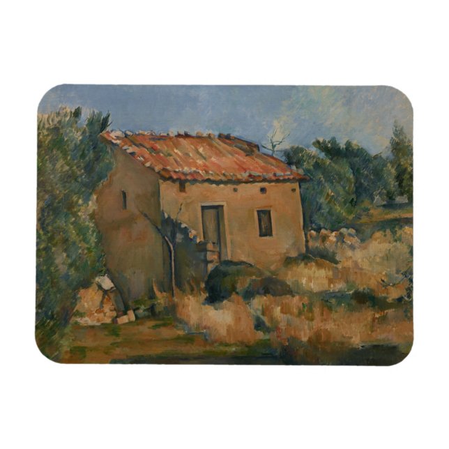 Paul Cezanne - Abandoned House Magnet (Horizontal)