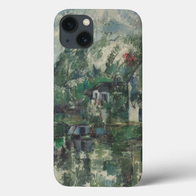 Paul Cezanne | am Rand des Wassers, C. 1890 (Öl O Case-Mate iPhone Hülle (Rückseite)