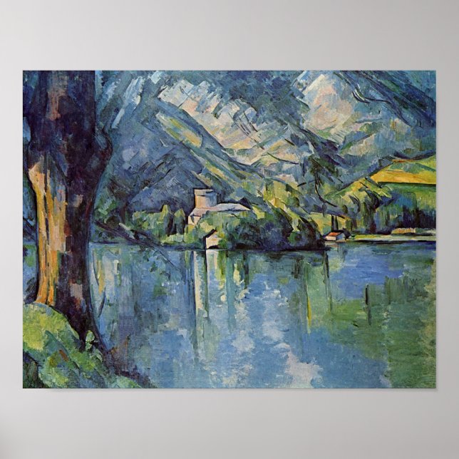 Paul Cézanne - Annecy Lake Poster (Vorne)
