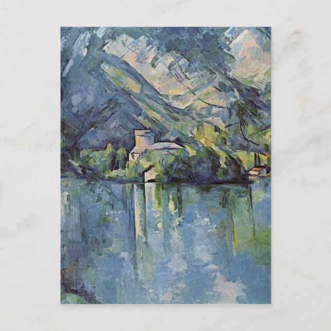 Paul Cézanne - Annecy Lake Postkarte (Vorderseite)