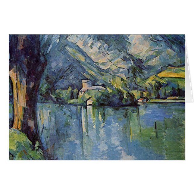 Paul Cézanne - Annecy See (Vorderseite (Horizontal))