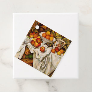 Paul Cezanne Äpfel Orangen Druck Impressionismus Geschenkanhänger
