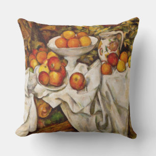 Paul Cezanne Äpfel Orangen Druck Impressionismus Kissen