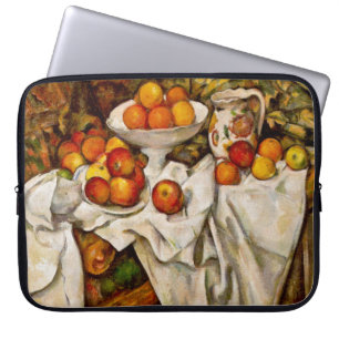 Paul Cezanne Äpfel Orangen Druck Impressionismus Laptopschutzhülle