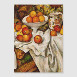 Paul Cezanne Äpfel Orangen Druck Impressionismus Magnetkarte