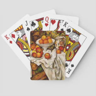 Paul Cezanne Äpfel Orangen Druck Impressionismus Spielkarten