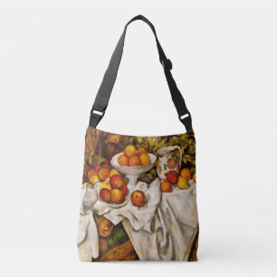 Paul Cezanne Äpfel Orangen Druck Impressionismus Tragetaschen Mit Langen Trägern