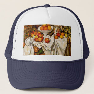 Paul Cezanne Äpfel Orangen Druck Impressionismus Truckerkappe