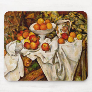 Paul Cézanne - Äpfel und Orange schöne Kunst Mousepad