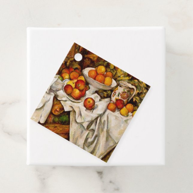 Paul Cezanne Apples Orange Impressionismus Geschenkanhänger (Beispiel)