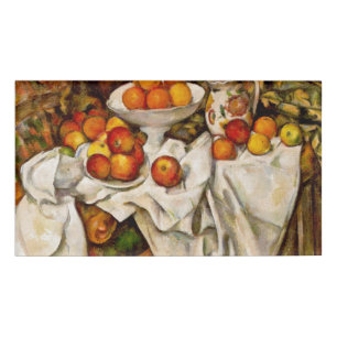 Paul Cezanne Apples Orange Impressionismus Namenschild