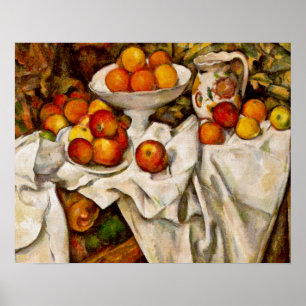 Paul Cezanne Apples Orange Impressionismus Poster