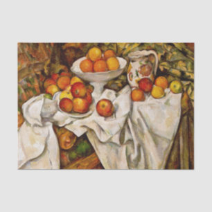 Paul Cezanne Apples Orange Impressionismus Seidenpapier