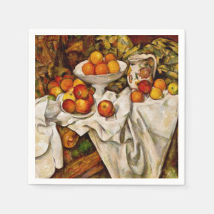 Paul Cezanne Apples Orange Impressionismus Serviette