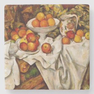 Paul Cezanne Apples Orange Impressionismus Steinuntersetzer