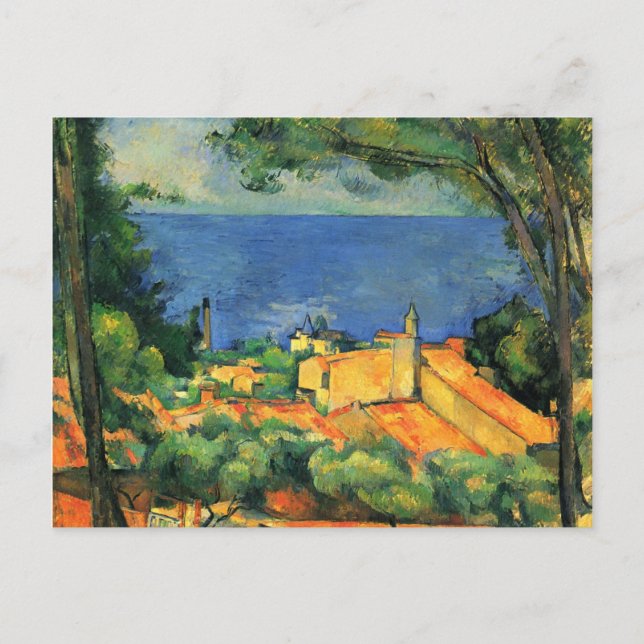 Paul Cezanne Artwork Postkarte (Vorderseite)