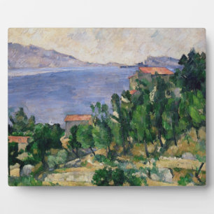 Paul Cezanne Aussicht auf den Marseilleveyre und Fotoplatte
