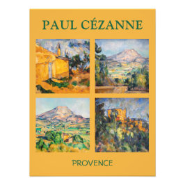 Paul Cezanne - Auswahl von landschaftlichen Meiste Fotodruck