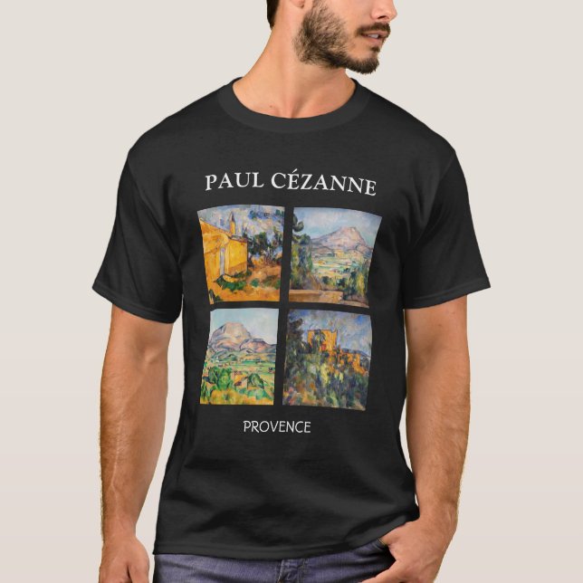 Paul Cezanne - Auswahl von landschaftlichen Meiste T-Shirt (Vorderseite)